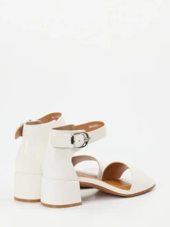 Ralph Harrison – Sandalen aus Kalbleder Offwhite