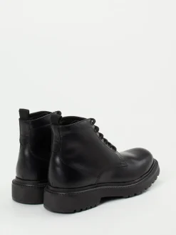 Ralph Harrison – Schnürboots aus Fettleder Schwarz