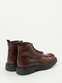 Ralph Harrison – Schnürboots aus Fettleder schokobraun