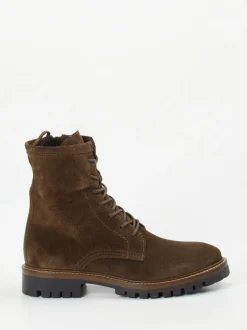Ralph Harrison – Schnürboots aus Veloursleder braun