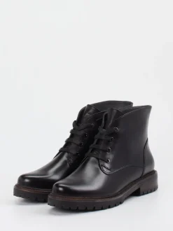 Ralph Harrison – Schnürboots aus Lammleder schwarz