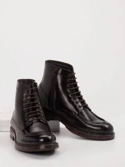 Ralph Harrison – Schnürboots aus Kalbleder Dunkelbraun