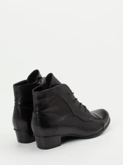 Ralph Harrison – Schnürstiefelette aus Kalbleder Schwarz