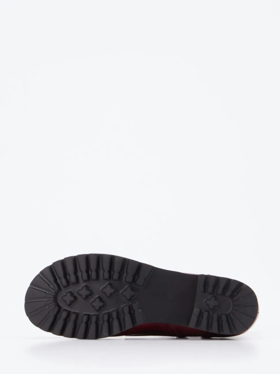 Ralph Harrison – Schnürstiefelette aus Lammleder bordeaux