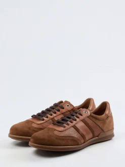 Ralph Harrison – Sneaker aus Kalbleder in Braun