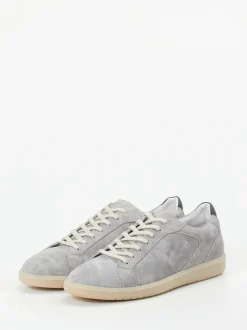 Ralph Harrison – Sneaker aus Veloursleder hellgrau