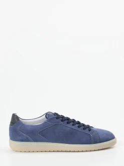 Ralph Harrison – Sneaker aus Veloursleder jeansblau