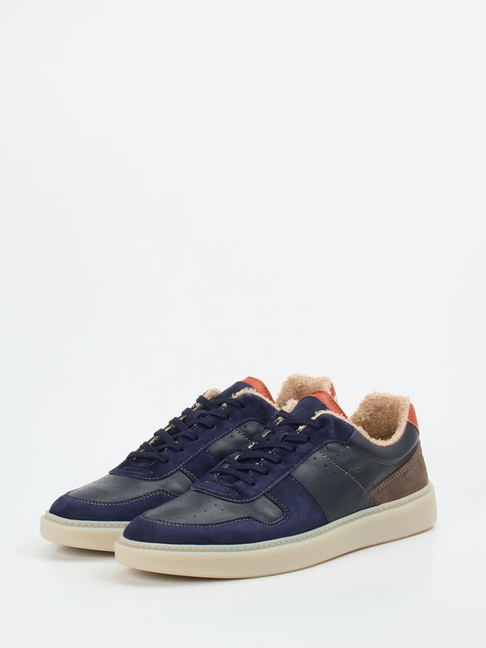 Ralph Harrison – Sneaker aus Kalbleder Dunkelblau