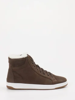 Ralph Harrison – Sneaker-Boots aus Leder braun