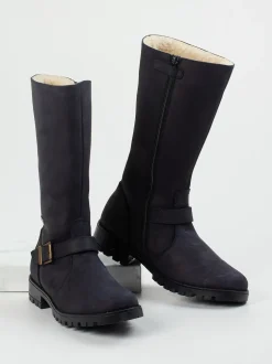 Ralph Harrison – Stiefel aus Nubukleder dunkelblau