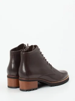 Ralph Harrison – Stiefelette aus Lammleder Dunkelbraun