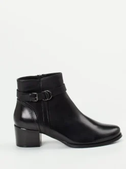 Ralph Harrison – Stiefelette aus Kalbleder schwarz
