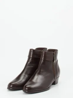 Ralph Harrison – Stiefeletten aus Lammleder Dunkelbraun