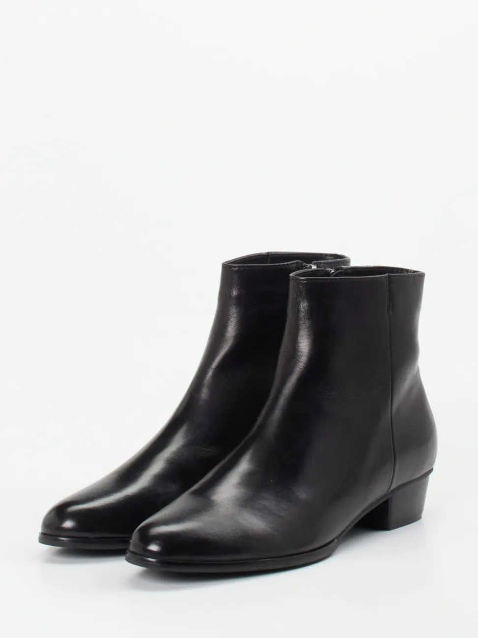 Ralph Harrison – Stiefelette aus Lammleder schwarz