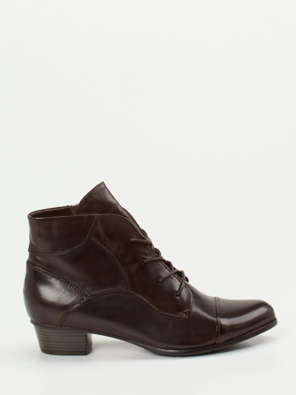 Ralph Harrison – Stiefelette aus Kalbleder dunkelbraun