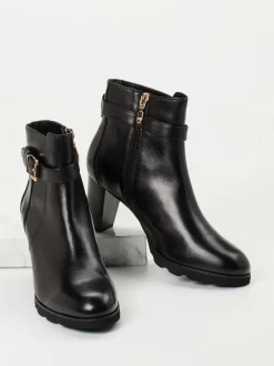Ralph Harrison – Stiefelette aus Kalbleder Schwarz