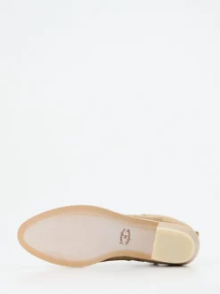 Ralph Harrison – Stiefeletten aus Veloursleder sandbeige