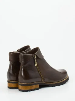 Ralph Harrison – Stiefeletten aus Lammleder dunkelbraun