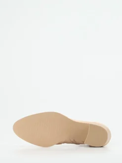 Ralph Harrison – Stiefeletten aus Veloursleder beige