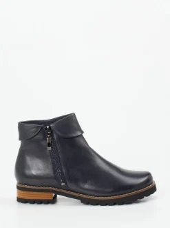 Ralph Harrison – Stiefeletten aus Lammleder Dunkelblau