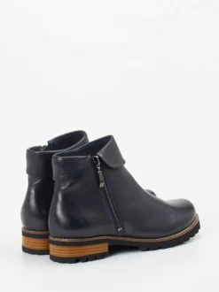 Ralph Harrison – Stiefeletten aus Lammleder Dunkelblau
