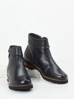 Ralph Harrison – Stiefeletten aus Lammleder Dunkelblau