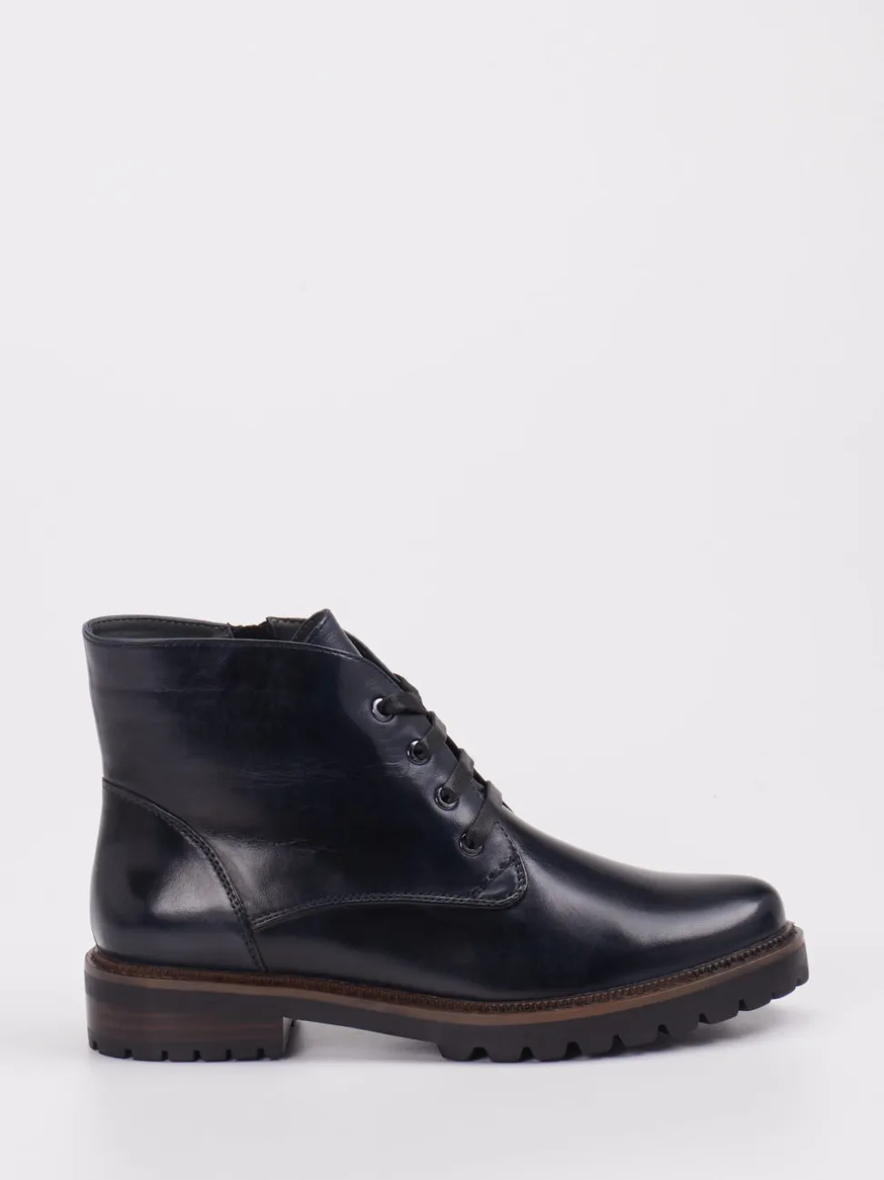 Ralph Harrison – Stiefeletten aus Lammleder Dunkelblau