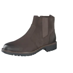 Ralph Harrison – Stiefelette aus Nubukleder Dunkelbraun