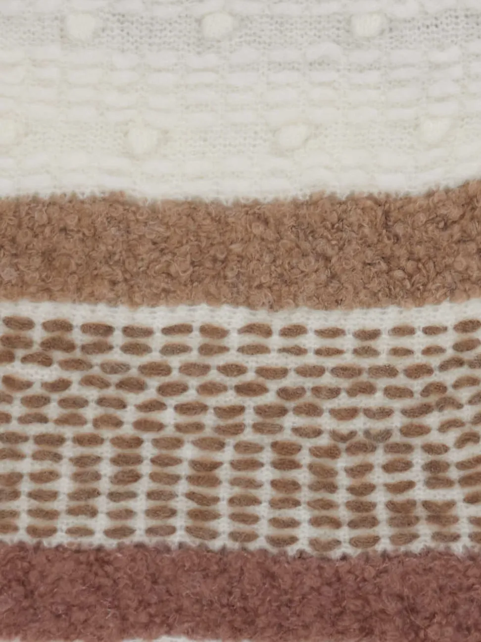 Ralph Harrison – Strickschal aus Alpaka-Mix cremefarben