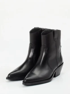 Ralph Harrison – Western-Stiefelette aus Kalbleder schwarz