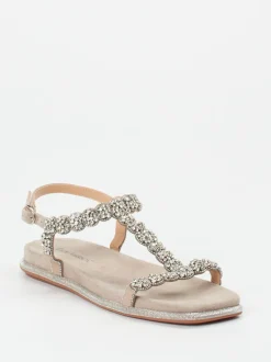 Ralph Harrison – Zehentrenner-Sandalette aus Veloursleder