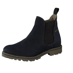 Ralph Harrison Classic – Chelsea Boots aus Nubukleder blau