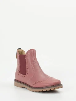 Ralph Harrison Classic – Chelsea Boots aus Kalbleder Altrosa