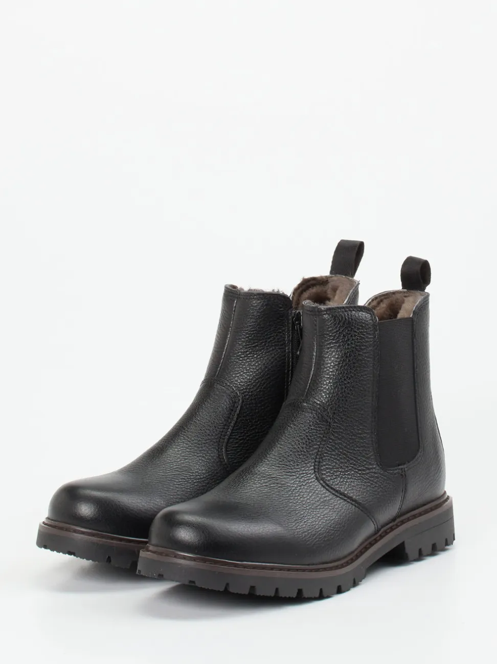 Ralph Harrison Classic – Chelsea Boots aus Kalbleder schwarz