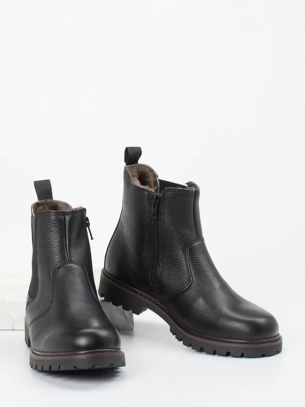 Ralph Harrison Classic – Chelsea Boots aus Kalbleder schwarz