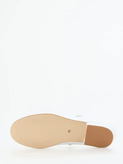 Ralph Harrison Classic – Mary Janes aus Kalbleder Weiß