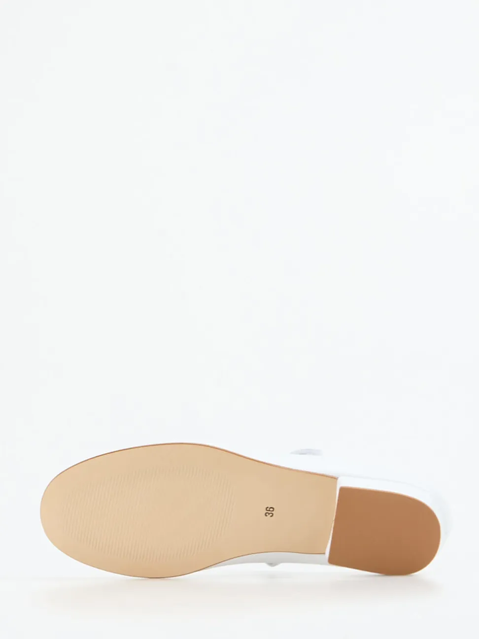 Ralph Harrison Classic – Mary Janes aus Kalbleder Weiß