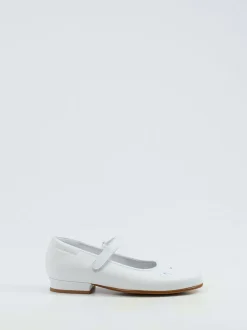 Ralph Harrison Classic – Mary Janes aus Kalbleder weiß