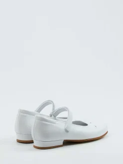 Ralph Harrison Classic – Mary Janes aus Kalbleder weiß