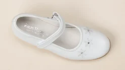 Ralph Harrison Classic – Mary Janes aus Kalbleder weiß