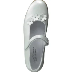 Ralph Harrison Classic – Mary Janes aus Kalbleder Weiß