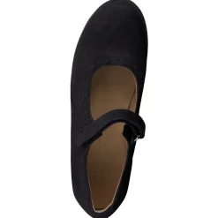 Ralph Harrison Classic – Mary Janes aus Nubukleder blau