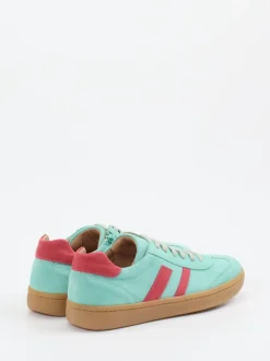 Ralph Harrison Classic – Sneaker aus Veloursleder mintgrün