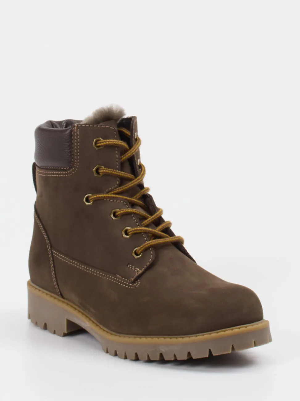 Ralph Harrison Classic – Schnürboots aus Nubukleder braun