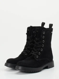 Ralph Harrison Classic – Schnürboots aus Veloursleder schwarz