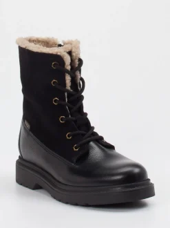 Ralph Harrison Classic – Schnürboots aus Nubukleder schwarz