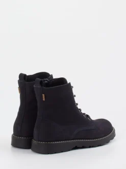 Ralph Harrison Classic – Schnürboots aus Nubukleder Dunkelblau