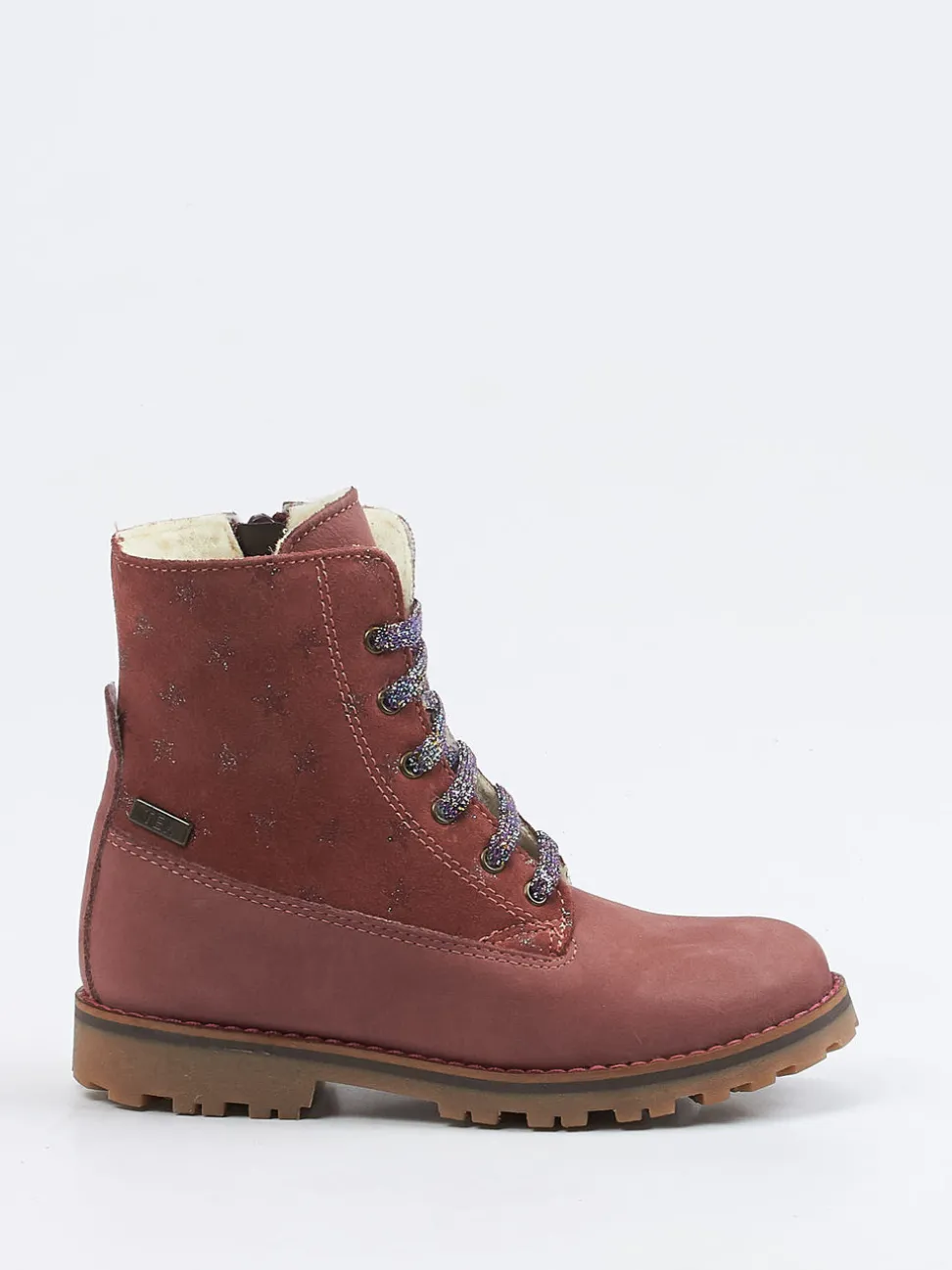 Ralph Harrison Classic – Schnürboots aus Nubukleder Altrosa