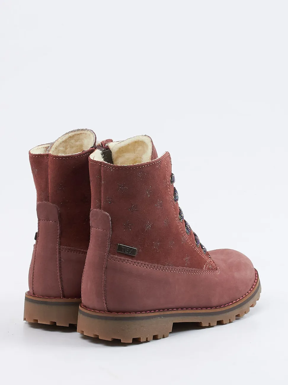 Ralph Harrison Classic – Schnürboots aus Nubukleder Altrosa