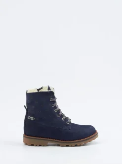 Ralph Harrison Classic – Schnürboots aus Nubukleder Dunkelblau